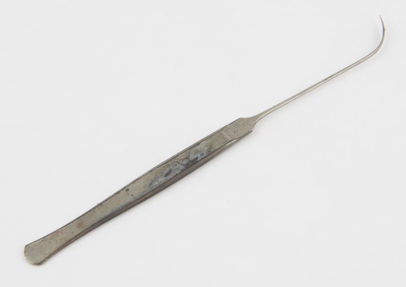 Naevus needle, steel, by Arnold and Sons of London, 1880-1920