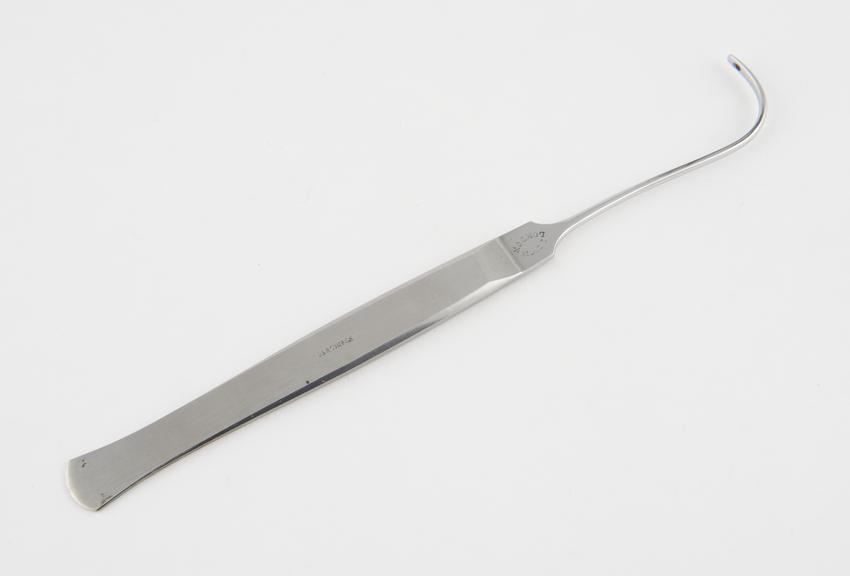 Syme's aneurism needle, stainless steel, by Down of London