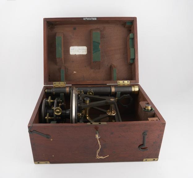 8 inch altazimuth theodolite by Troughton and Simms, 1826-1916