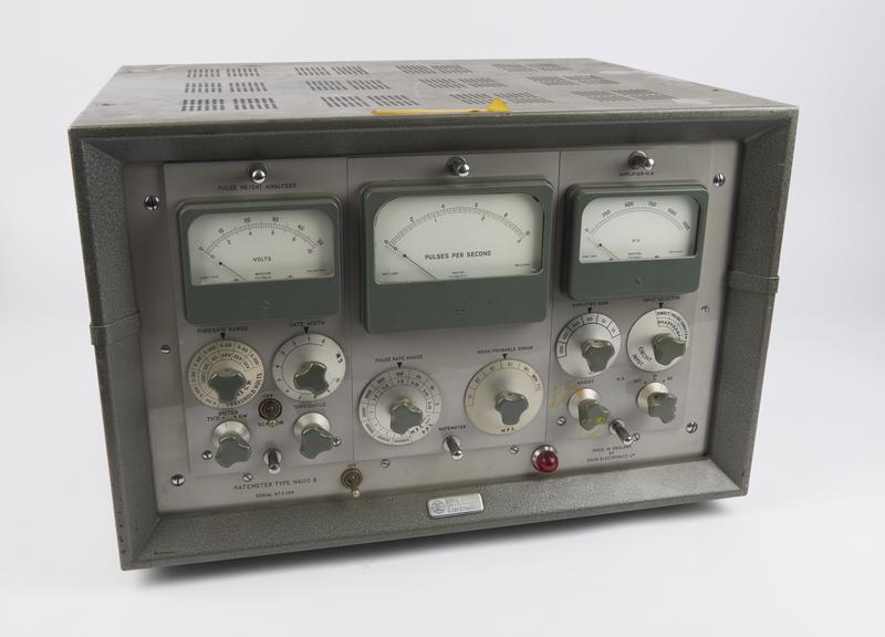 Radiation ratemeter type N600B, Serial No