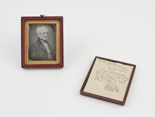 Daguerreotype of surgeon William Mansell