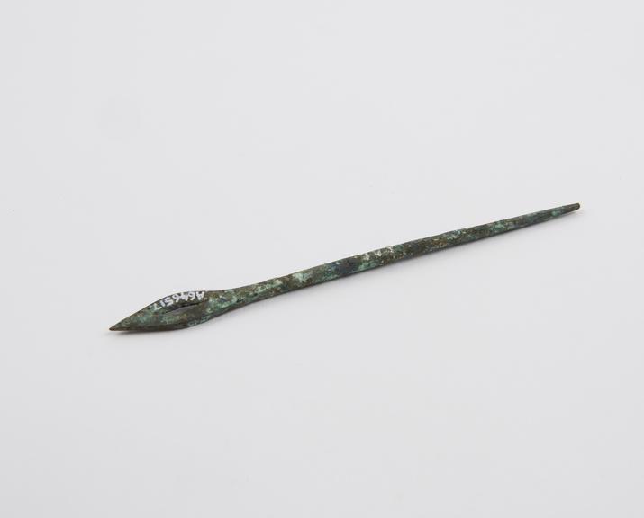 Needle, bronze, Roman (?), 199BC-500AD