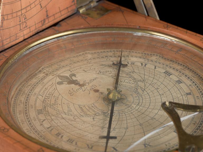 Magnetic compass and sundial by Henry Sutton