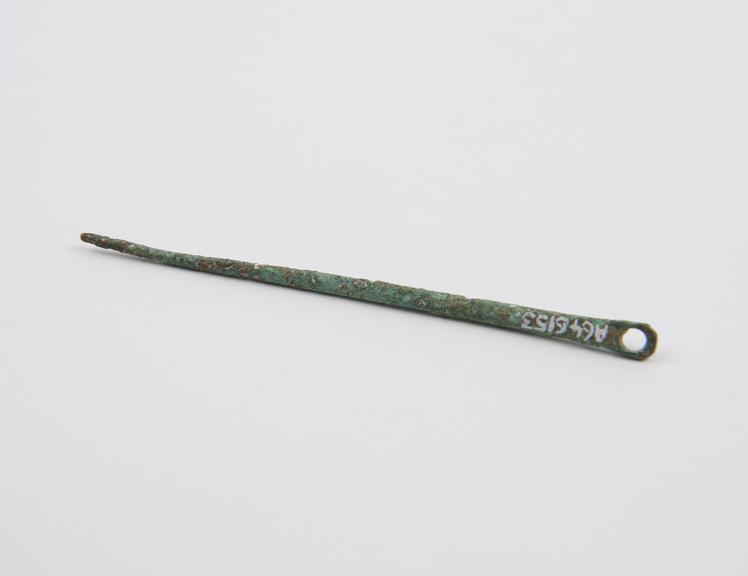 Needle, bronze, Roman(?), 199BC-500AD