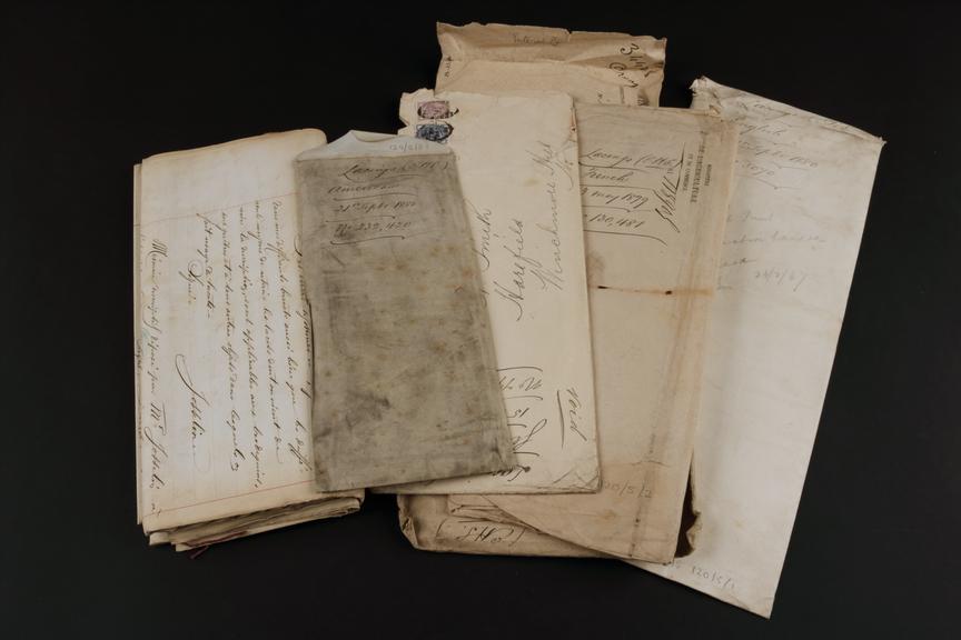 Documents relating to patents granted to Ernest Harmer Smith