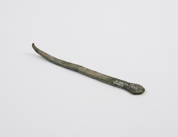 Retractor, bronze, found in a cave in Cyprus