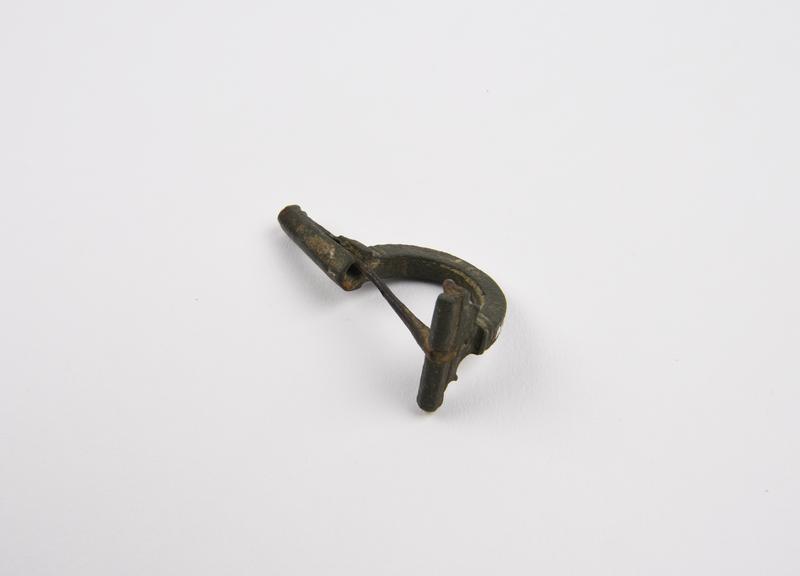 Brooch, bronze, Roman, said to have been used to fix bandages