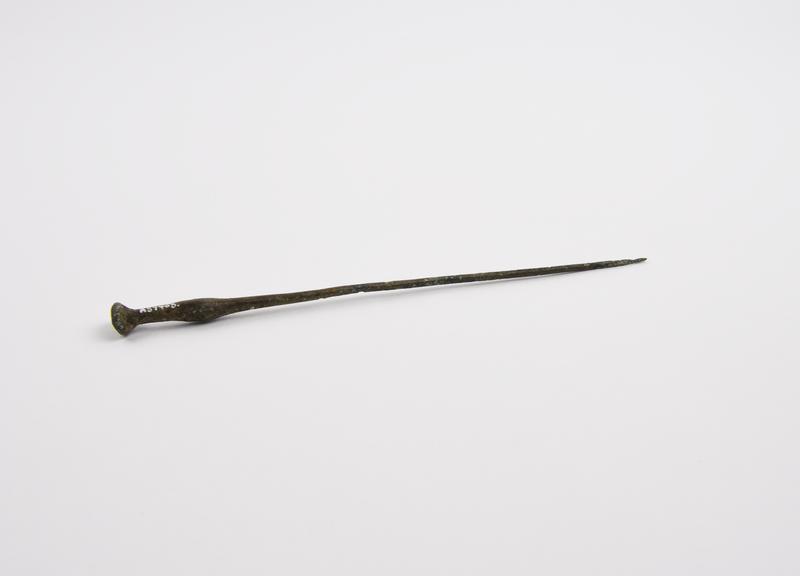 Bronze hairpin(?), Romano-Egyptian, 100BC to 500AD