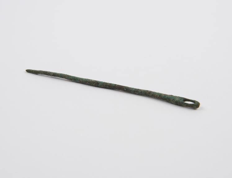 Needle, bronze, Roman (?), 199BC-500AD