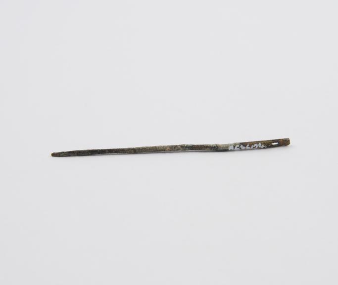 Needle, bronze, Roman (?), 199BC-500AD