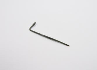 Probe with right-angle stem, bronze, Roman
