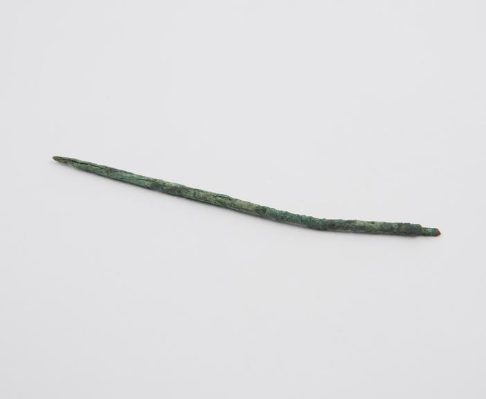 Needle, bronze, broken, Roman(?), 199BC-500AD