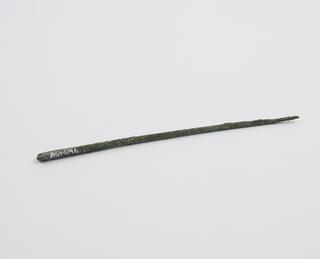 Needle, bronze, damaged, Roman(?), 199BC-500AD