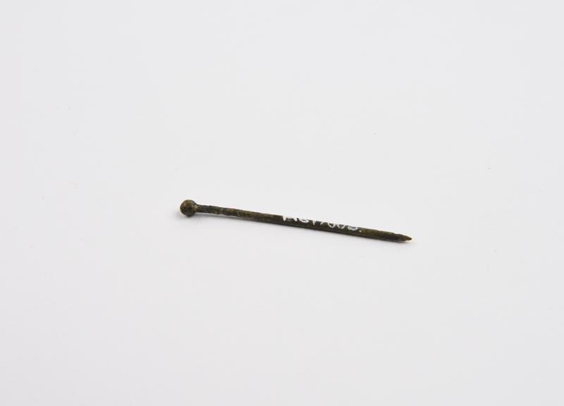 Pin, bronze, perhaps Roman