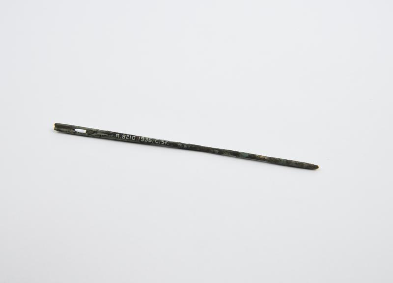 Needle, bronze, Roman, from Sforza collection