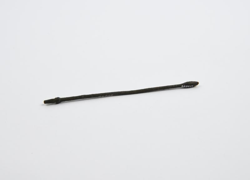 Olive-ended probe, bronze, Roman