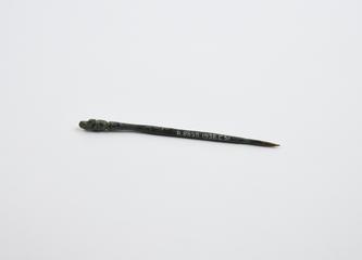 Pin, bronze, Roman, from Sforza collection