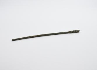 Probe, bronze, with decorated head