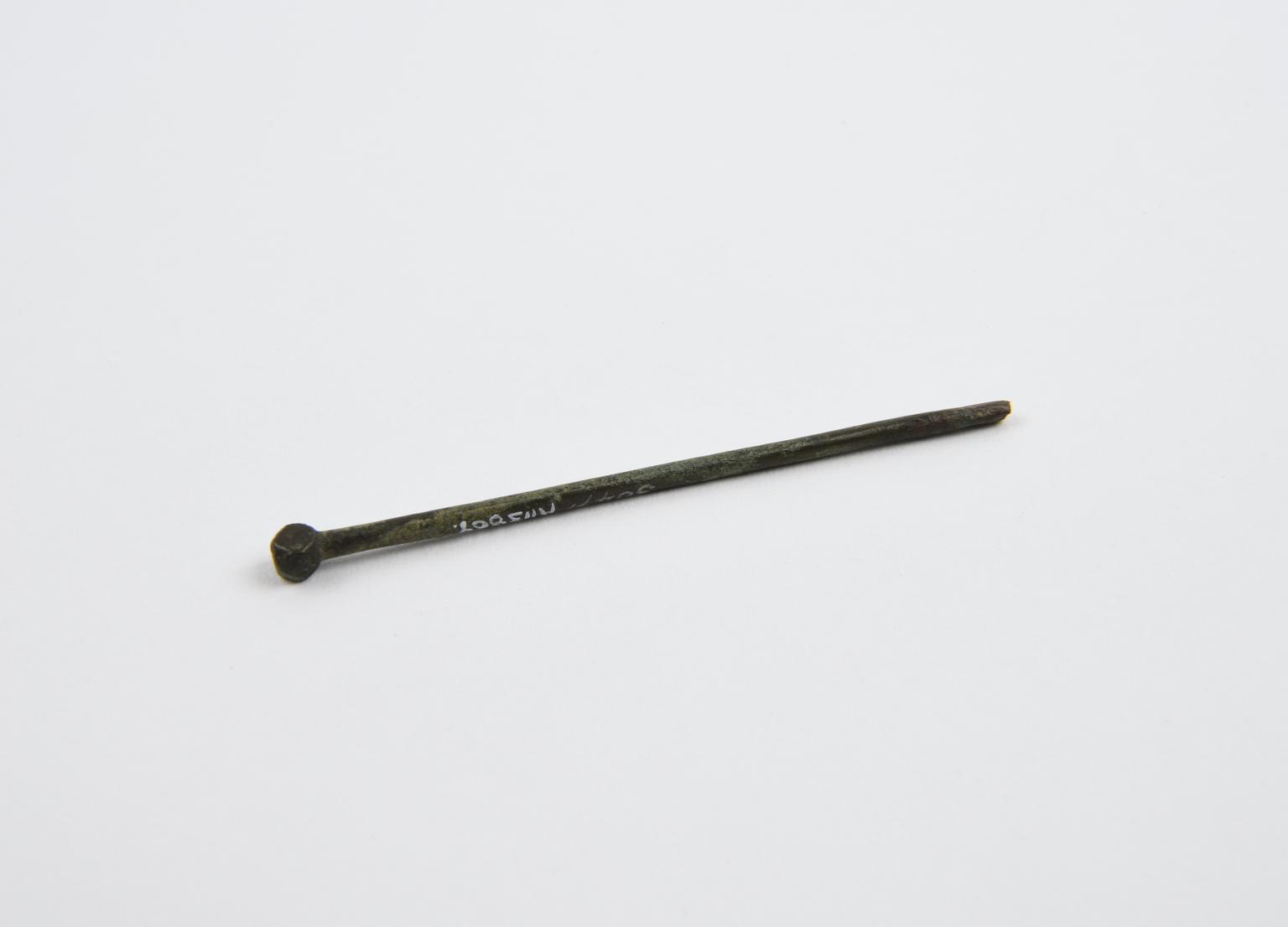 Pin, bronze, Roman, from Sforza collection | Science Museum Group ...