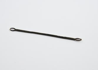 Bifurcated probe, bronze, Roman, found in London