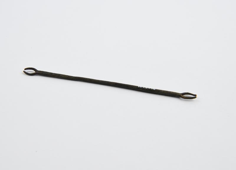 Bifurcated probe, bronze, Roman, found in London