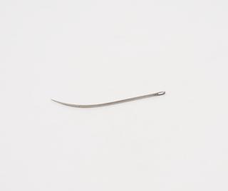 Suture needle, half-curved, steel