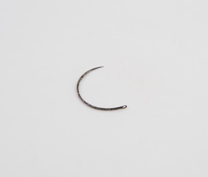 Suture needle, possibly late 19th or early 20th century