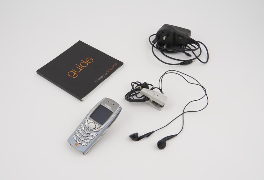 Nokia 6100 triband mobile cellular telephone with Orange SIM