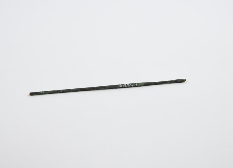 Probe, bronze, Roman, excavated in 1932 in tombs at Ostia