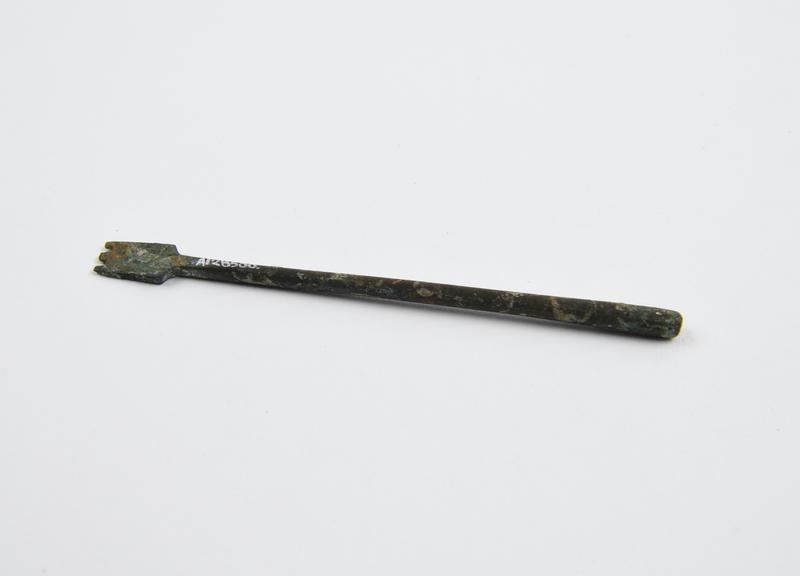 Combined probe-spatula(?), bronze, Roman, 199 BC-500 AD