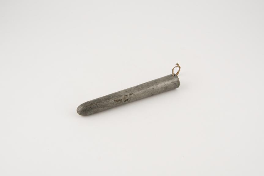 Dilator, rectal, metal, plated, 19th century