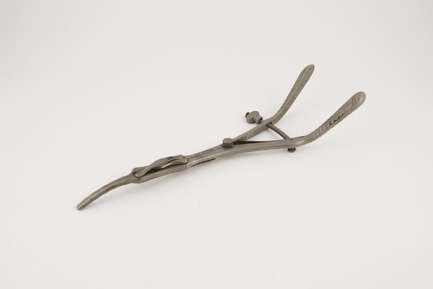 Goodell's uterine dilator, nickel-plated steel, USA, 1892-1920