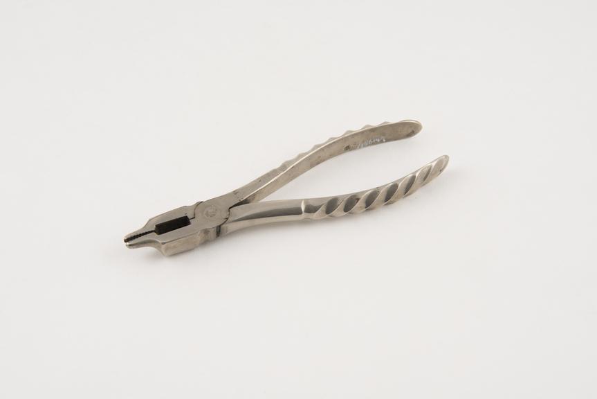 Wire cutter, steel, nickel plated