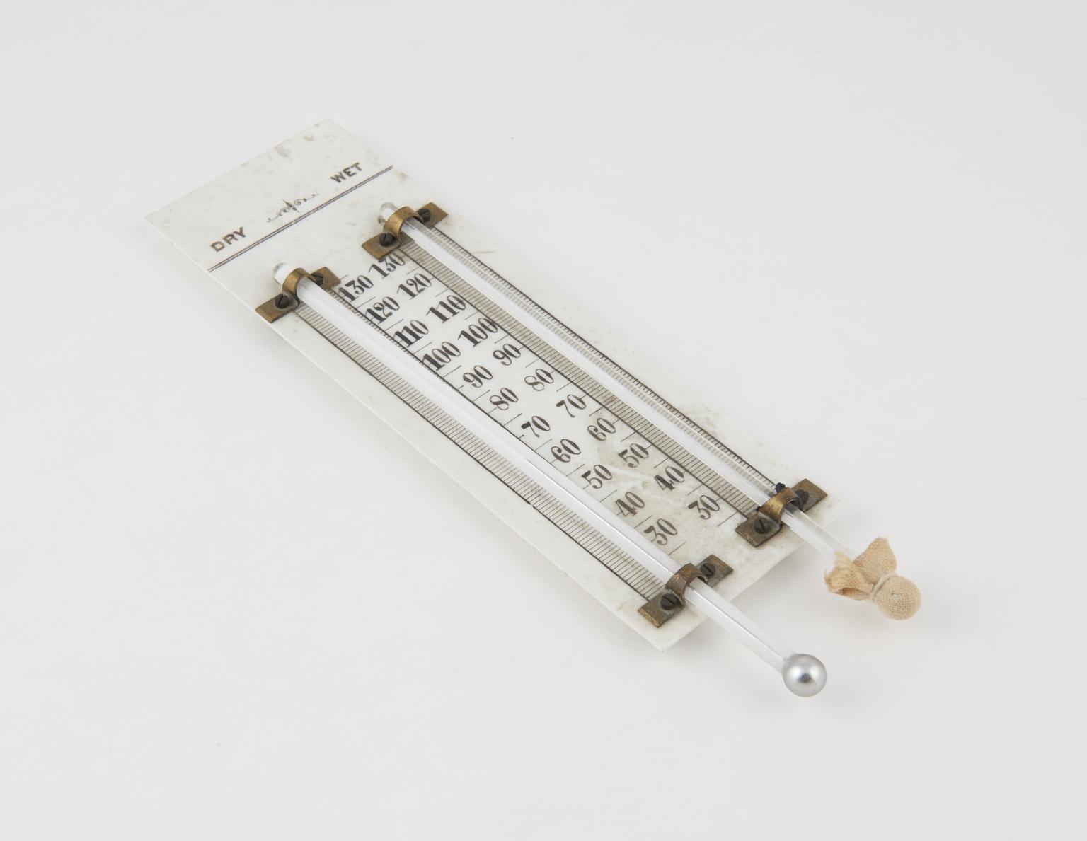Wet and dry bulb hygrometer | Science Museum Group Collection