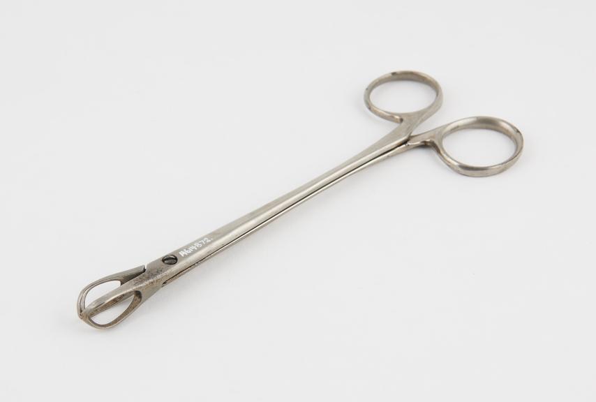 Towel clip, Lane, steel, nickel-plated, probably British