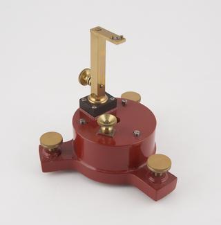 Main part of Ewing three-component seismograph, 1880