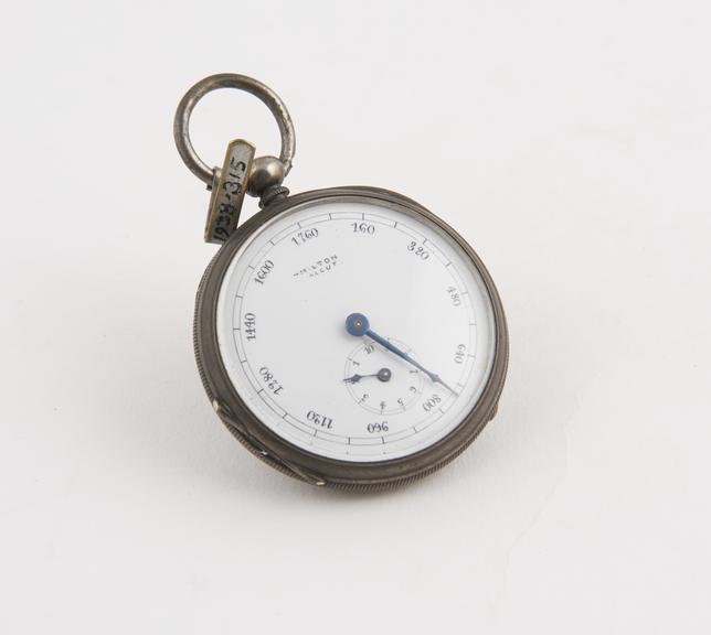 Pedometer, Payne type, by Milton, British (?), 1835-45.