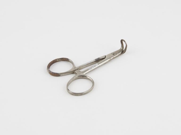 Backhaus towel clip, steel, nickel-plated, probably British