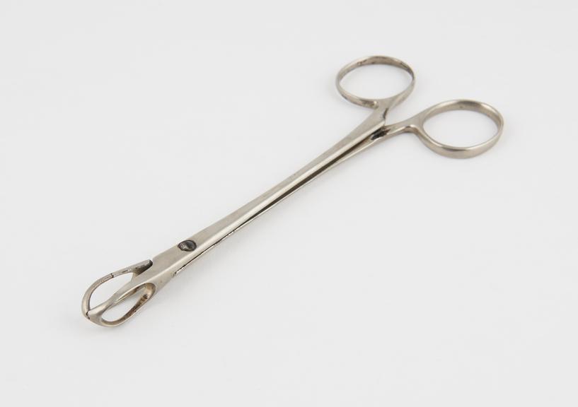 Towel clip, Lane, steel, nickel-plated, probably British