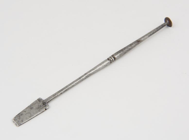 Surgical instrument, double ended, steel, Europe, 1651-1800