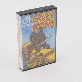 Video game cassette 'Crazy Kong'