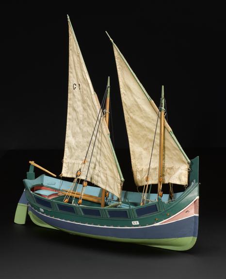 Model of a Gozo boat from Malta