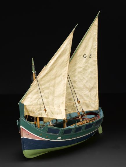 Model of a Gozo boat from Malta
