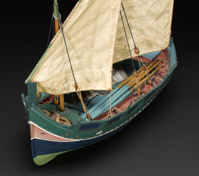Model of a Gozo boat from Malta