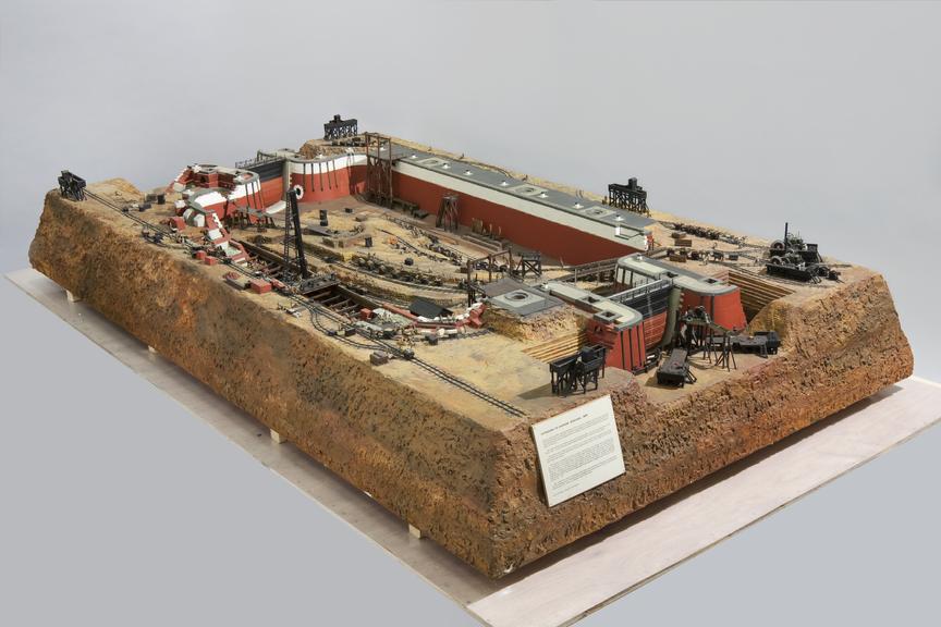 Contemporary model of Extensions to Chatham Dockyard