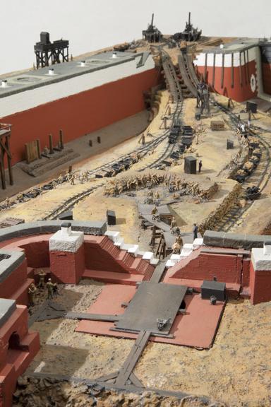 Contemporary model of Extensions to Chatham Dockyard