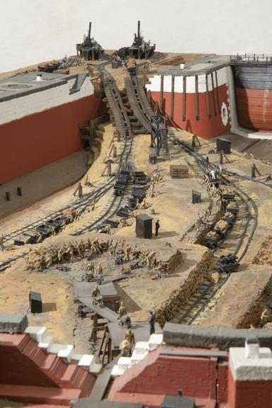 Contemporary model of Extensions to Chatham Dockyard