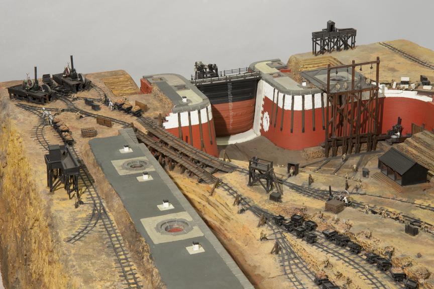 Contemporary model of Extensions to Chatham Dockyard