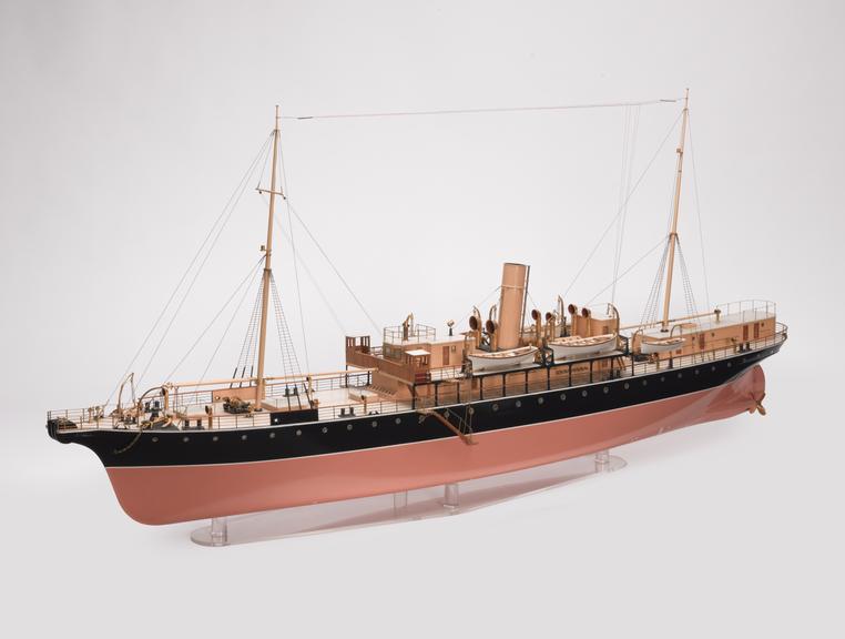 Model of HM Telegraph ship, 'Monarch' | Science Museum Group Collection