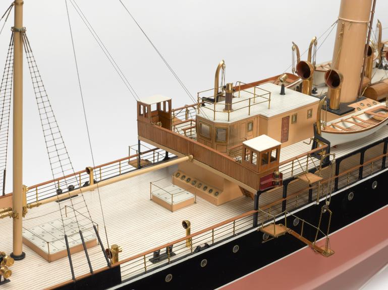 Model of HM Telegraph ship, 'Monarch' | Science Museum Group Collection